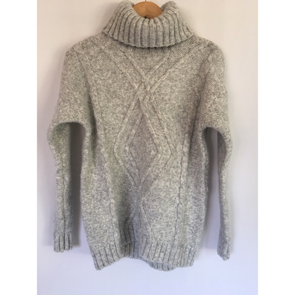 michael kors cable knit oversized cardigan